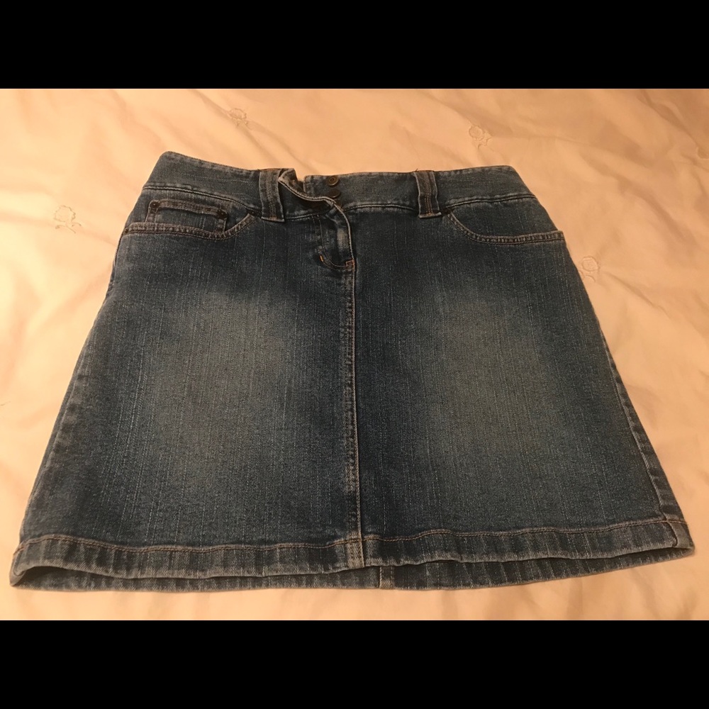 Ann Taylor Loft jean skirt